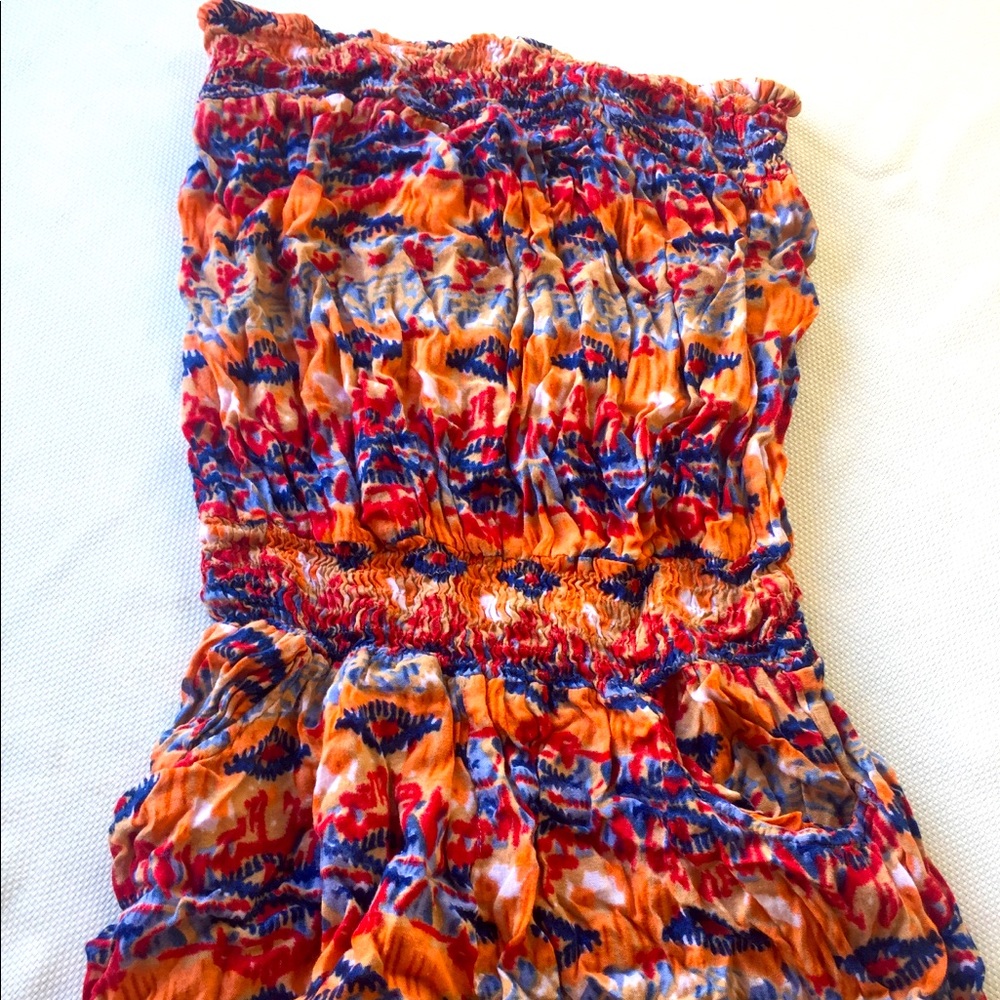 Strapless Romper